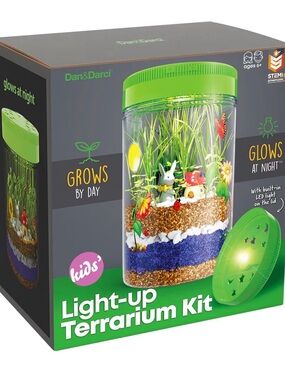 Dan & Darci Green Light-Up Terrarium Kit